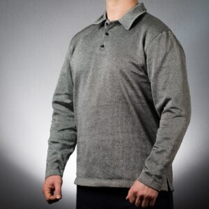 EA SNITTSIKKER POLO SWEATSHIRT